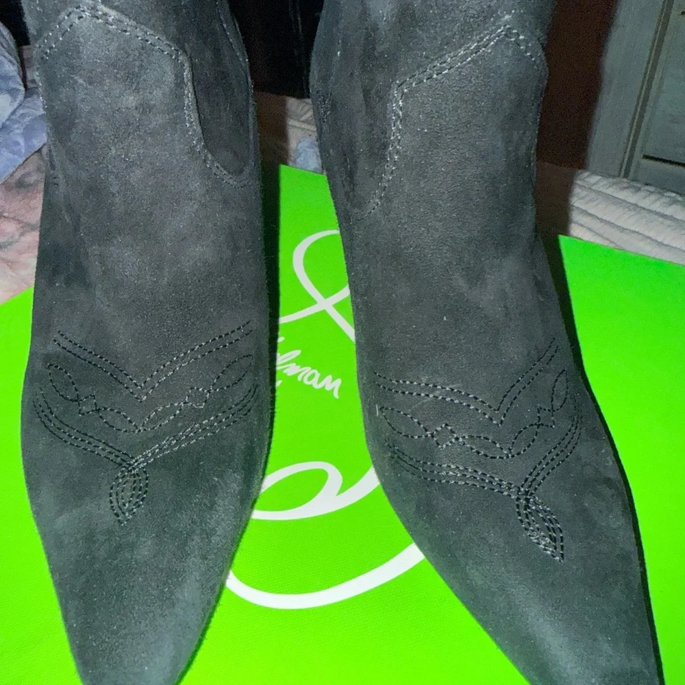 Sam Edelman Black Heeled Boots - Picture 7 of 15